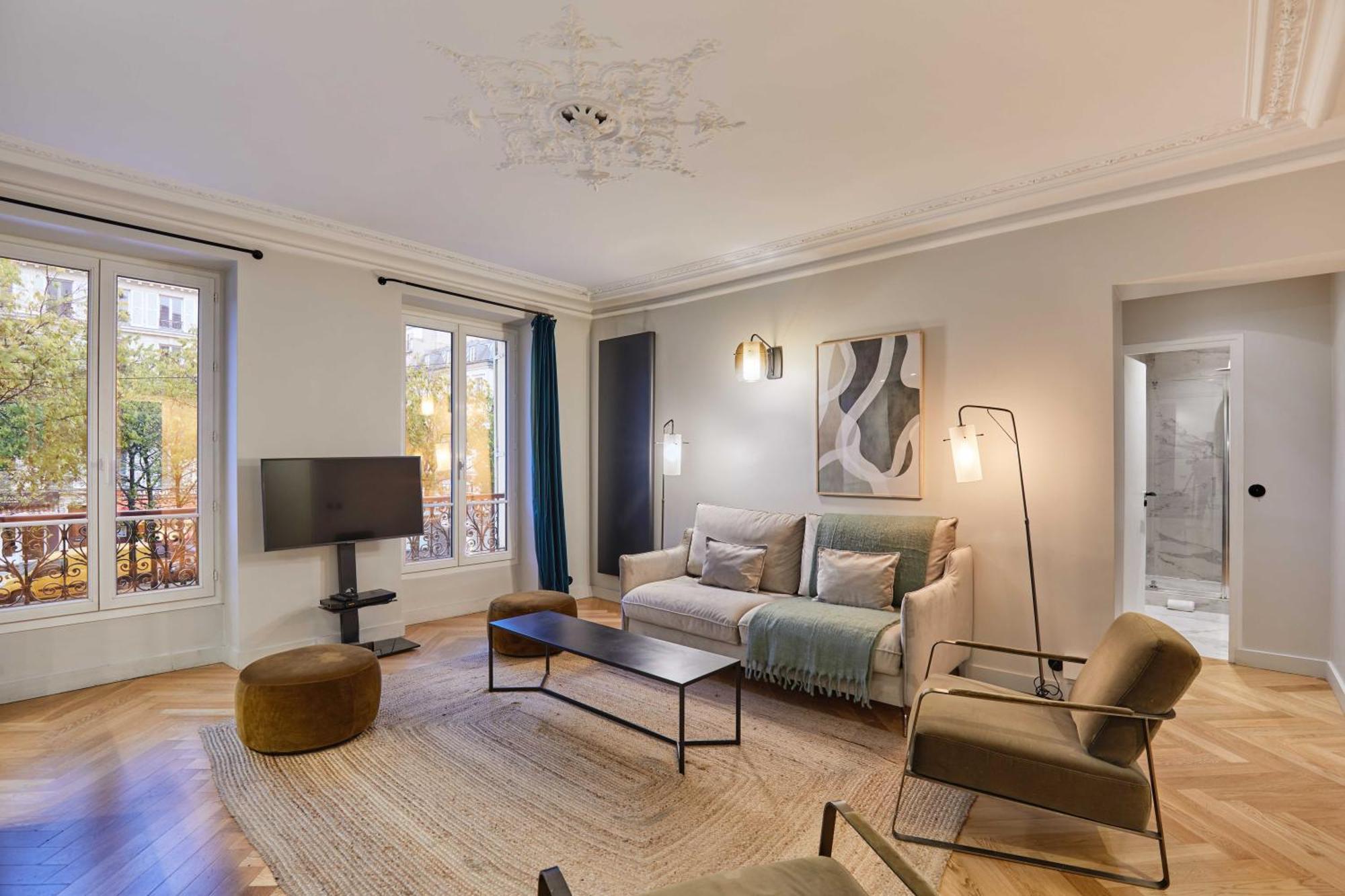 Magnificent Apartment - 3Br- 8P - Batignolles Paris Dış mekan fotoğraf